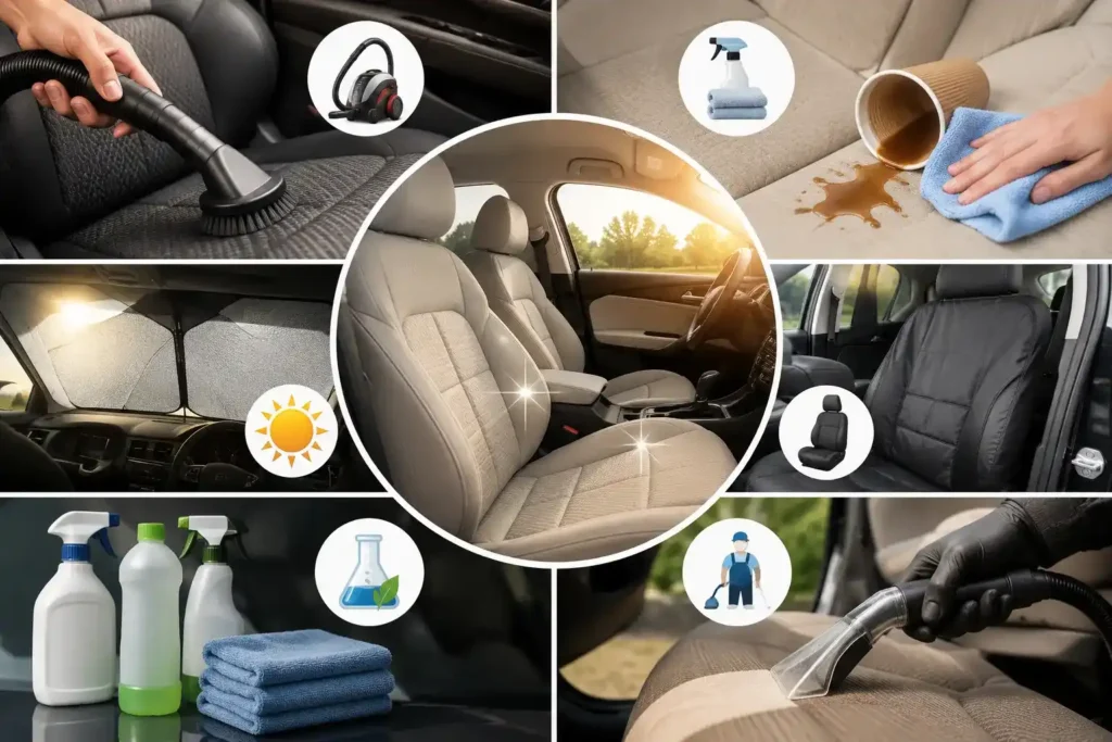 How to Take Care of Car Upholstery