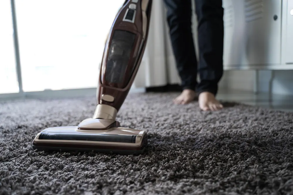 Carpet Dry Cleaning Process