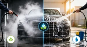 Steam Car Wash vs Water Car Wash