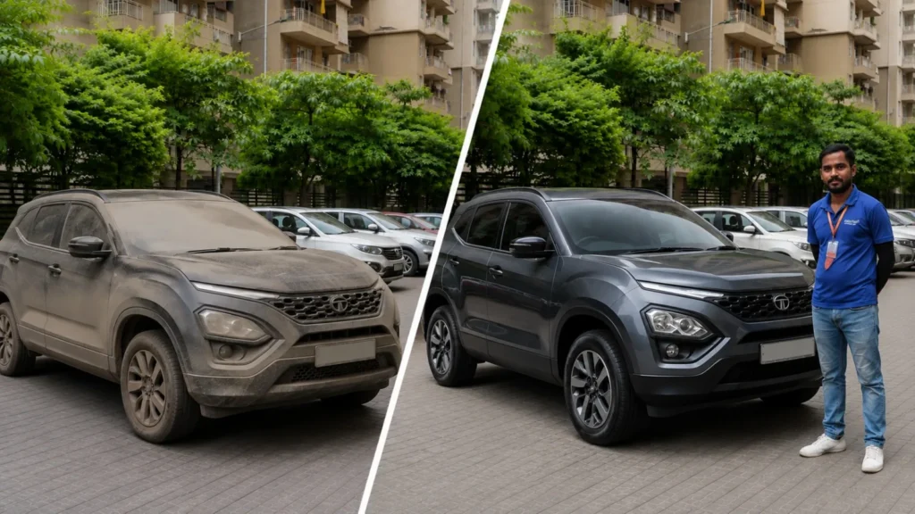 Doorstep Car Wash Service for Busy Professionals